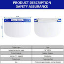 Wirezoll Safety Reusable Face Shield Transparent