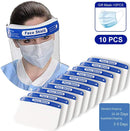 Wirezoll Safety Reusable Face Shield Transparent