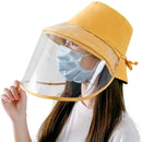 Barbella Full Face Shield Hat Yellow