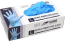 Safeguard Nitrile Disposable Gloves Blue