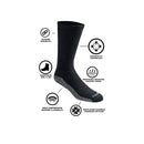 Dickies Men's Dri-tech Moisture Control Crew Socks Size 6-12