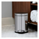 simplehuman Gallon Round Bathroom Step Trash Can