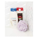 MainBasics Bath Shower Loofah Sponge Pouf Body Scrubber Exfoliator