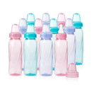 Evenflo Feeding Classic Tinted Plastic Standard Neck Bottles for Baby, Infant and Newborn