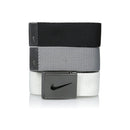 Nike mens 3 Pack Golf Web Belt