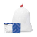 Amazon Brand - Solimo Tall Kitchen Drawstring Trash Bags