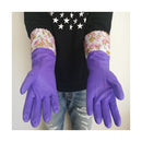 KINGFINGER Rubber Latex Waterproof Dishwashing Gloves
