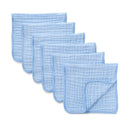 Muslin Burp Cloths 6 Pack Large 100% Cotton