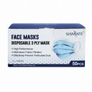 Sismate Disposable 3 Ply Face Mask