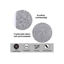 Kids UV Protection Face Cover Grey Black Neck Gaiter