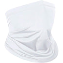 Achiou Neck Gaiter Face Scarf Mask White