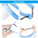 Anti-fog Adjustable Dental Full Face Shield Blue