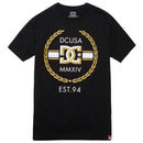 DC Wreath Bevel Men's Short-Sleeve Shirts Black