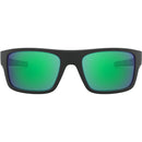 Oakley Drop Point Sunglasses Matte Black Prizmatic / Prizm Jade Polarized