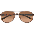Oakley Feedback Sunglasses Rose Gold / Vr50 Brown Gradient