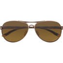 Oakley Feedback Sunglasses Rose Gold / Brown Gradient Polarized