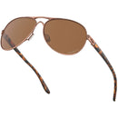 Oakley Feedback Sunglasses Rose Gold / Prizm Tungsten Polarized