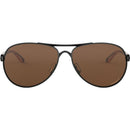 Oakley Feedback Sunglasses Polished Black / Prizm Tungsten