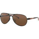 Oakley Feedback Sunglasses Polished Black / Prizm Tungsten