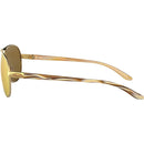 Oakley Feedback Sunglasses Polished Gold / Prizm Rose Gold Polarized