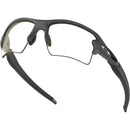 Oakley Flak 2.0 XL Sunglasses Steel / Clear Black Iridium Photochromic