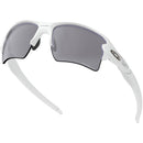 Oakley Flak 2.0 XL Sunglasses Polished White / Prizm Black Polarized