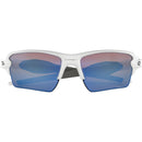 Oakley Flak 2.0 XL Sunglasses Polished White / Prizm Deep Water Polarized