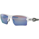 Oakley Flak 2.0 XL Sunglasses Polished White / Prizm Deep Water Polarized