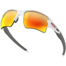 Oakley Flak 2.0 XL Sunglasses Polished White / Prizm Ruby