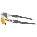 Oakley Flak 2.0 XL Sunglasses Polished White / Prizm Ruby
