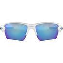 Oakley Flak 2.0 XL Sunglasses Polished White / Prizm Sapphire