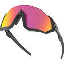 Oakley Flight Jacket Sunglasses Matte Black / Prizm Road