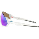 Oakley Flight Jacket Sunglasses Matte White / Prizm Sapphire