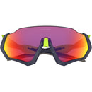 Oakley Flight Jacket Sunglasses Matte Navy / Prizm Road