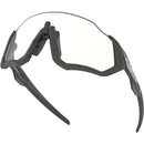Oakley Flight Jacket Sunglasses Steel / Clear Black Iridium Photochromic