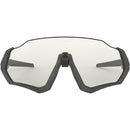 Oakley Flight Jacket Sunglasses Steel / Clear Black Iridium Photochromic