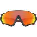Oakley Flight Jacket Sunglasses Black / Prizm Ruby Polarized