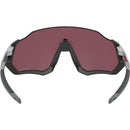 Oakley Flight Jacket Sunglasses Matte Black/Silver / Prizm Road Black