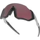 Oakley Flight Jacket Sunglasses Matte Black/Silver / Prizm Road Black