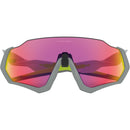 Oakley Flight Jacket Sunglasses Matte Fog / Prizm Road