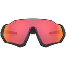 Oakley Flight Jacket Sunglasses Matte Black / Prizm Trail Torch