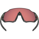 Oakley Flight Jacket Sunglasses Matte Steel / Prizm Trail Torch