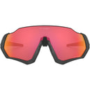 Oakley Flight Jacket Sunglasses Matte Steel / Prizm Trail Torch
