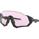 Oakley Flight Jacket Sunglasses Polished Black / Prizm Low Light