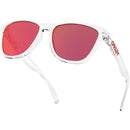 Oakley Frogskins Sunglasses Polished Clear / Torch Iridium
