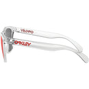 Oakley Frogskins Sunglasses Polished Clear / Torch Iridium