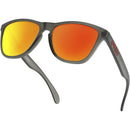 Oakley Frogskins Sunglasses Matte Grey Smoke / Prizm Ruby Polarized