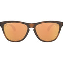 Oakley Frogskins Sunglasses Matte Brown Tortoise / Prizm Rose Gold Polarized