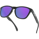 Oakley Frogskins Sunglasses Matte Black / Prizm Violet