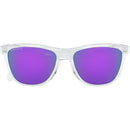 Oakley Frogskins Sunglasses Polished Clear / Prizm Violet